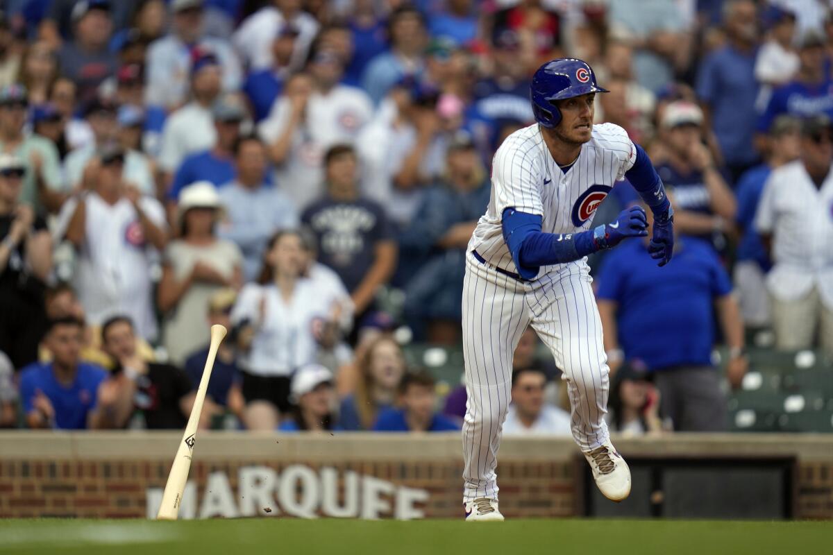 Cody Bellinger drives in 4 runs as the Cubs top the Cardinals 8-6
