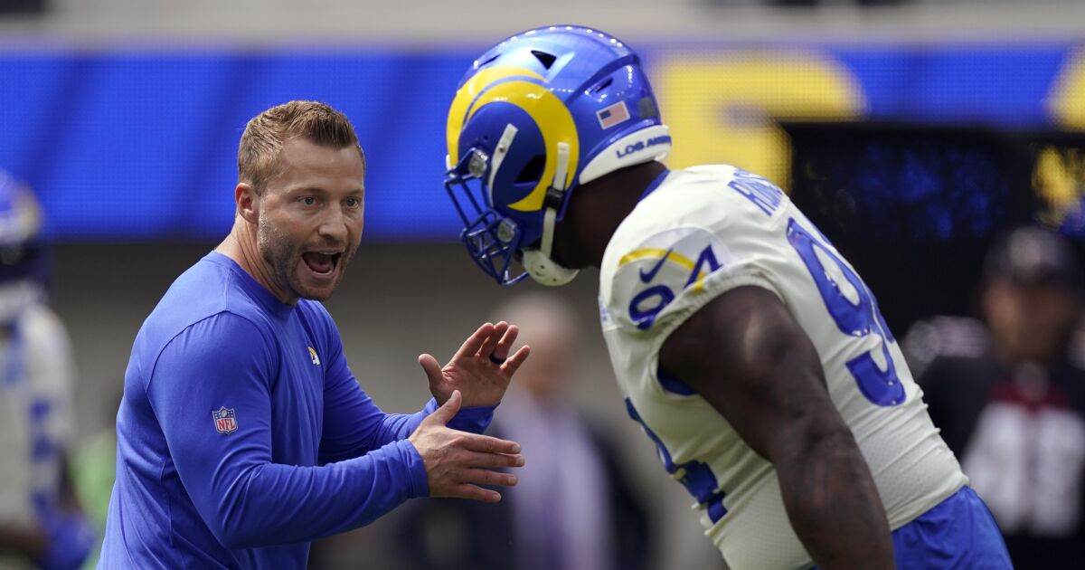 Sean McVay’s Rams have dominated the Cardinals. Will the trend continue?