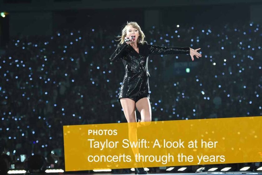 Taylor Swfit has risen from country singer/songwriter to pop princess. Here's a look at her in concert.