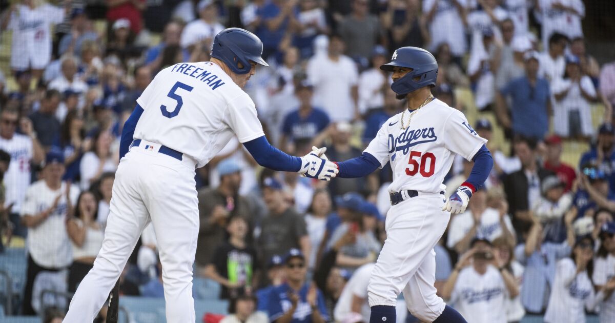 Dodgers enter All-Star break with win over Angels and gratitude for their record