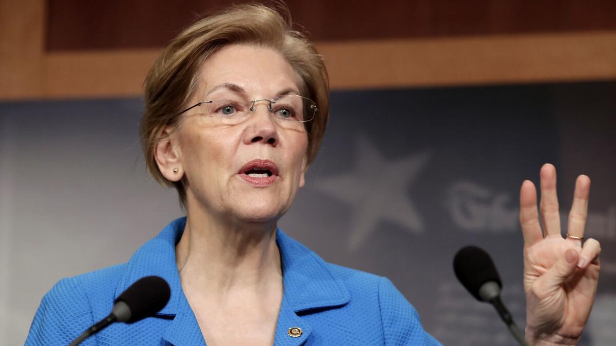 Sen. Elizabeth Warren (D-Mass.) had pushed for a vote by the Fed board, rather than just a staff endorsement, when deciding whether to lift the penalty placed on Wells Fargo.