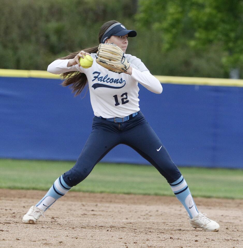 Photo Gallery: Crescenta Valley softball defeats Glendora in CIF Southern Section Division III second-round