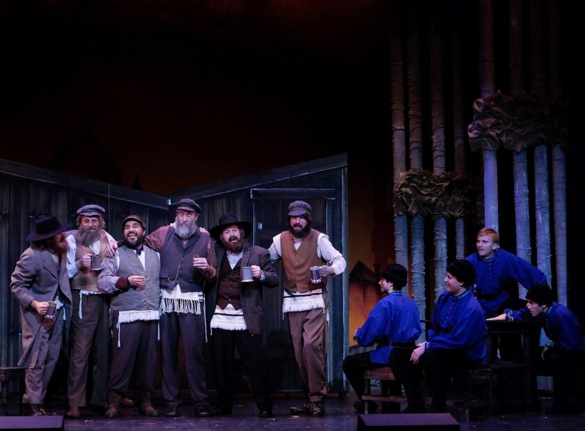 The cast of "Fiddler on the Roof" at the Welk Resorts Theatre. Ken Jacques photo