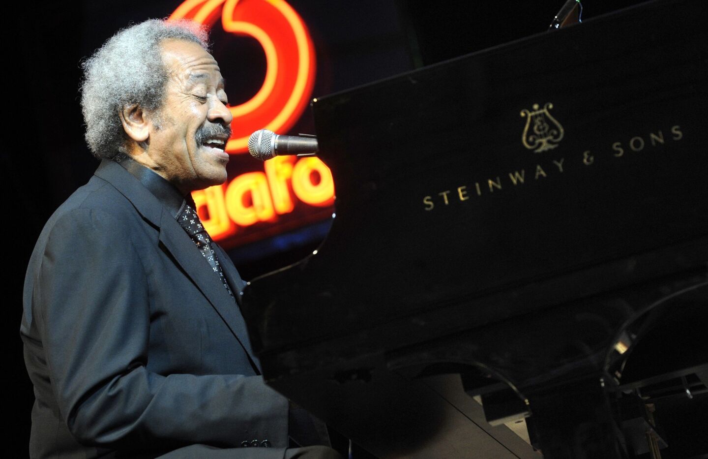 Allen Toussaint performs at the Jazz Vitoria festival in Vitoria, Spain, in 2009. The musician died this week shortly after giving a performance in Madrid.
