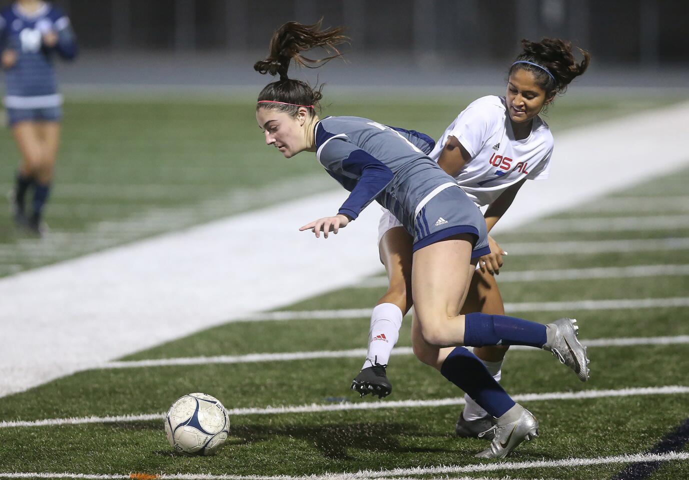 Photo Gallery: Newport Harbor vs. Los Alamitos in girls’ soccer