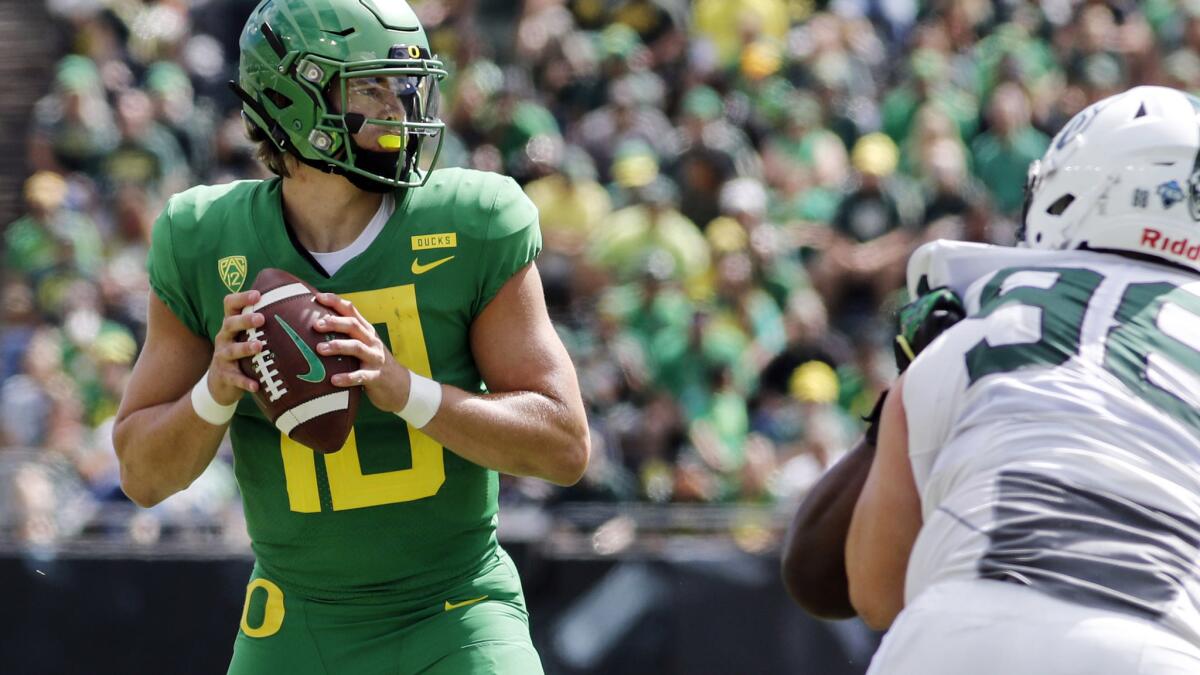 NFL - Justin Herbert. QB. Los Angeles Chargers. #NFLDraft