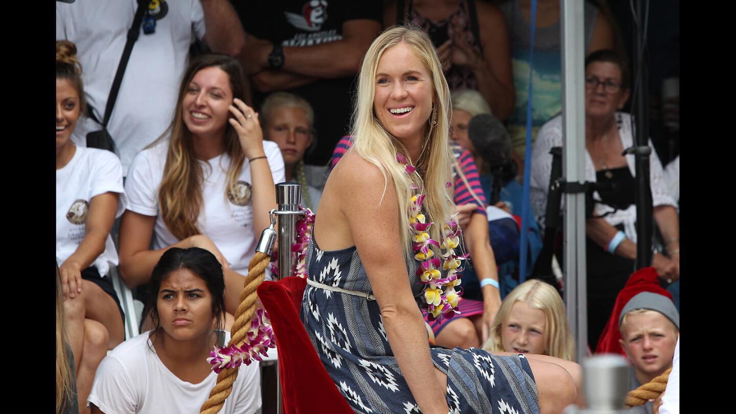 Bethany Hamilton and Mick Fanning Go into Surfers' Hall of Fame