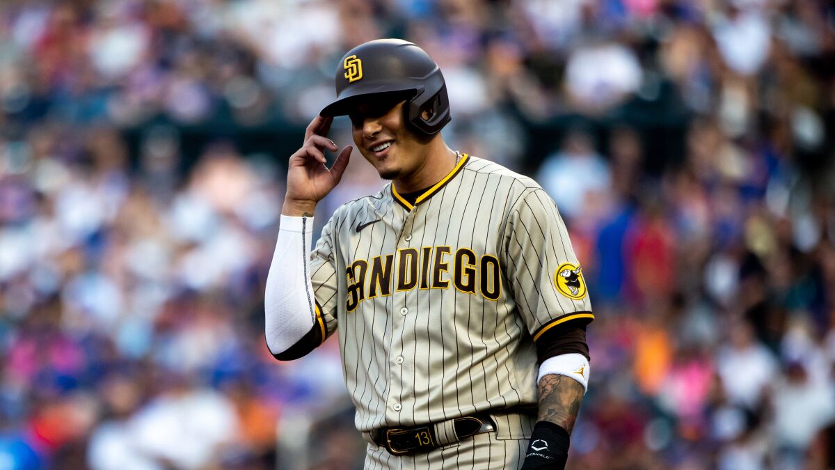 Manny Machado is serving as the designated hitter Wednesday for Padres in Detroit.