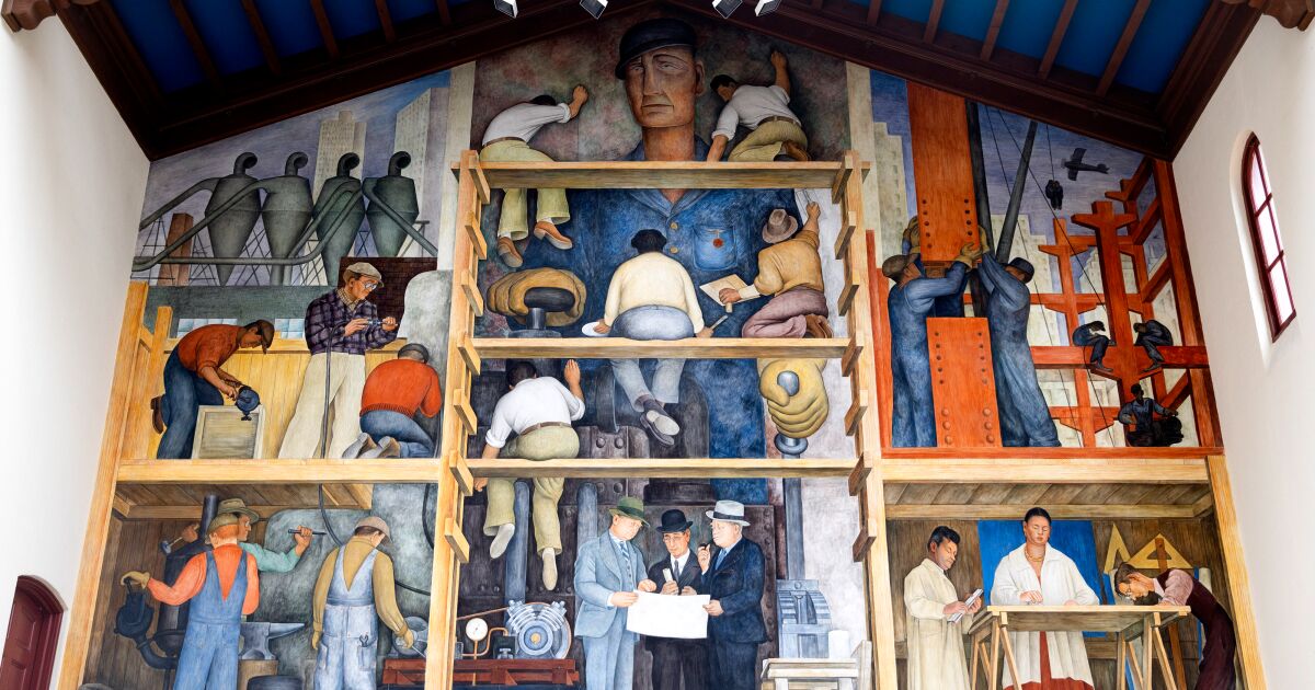 For sale: San Francisco Art Institute, Diego Rivera mural included
