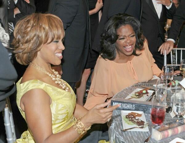 Oprah Winfrey and Gayle King