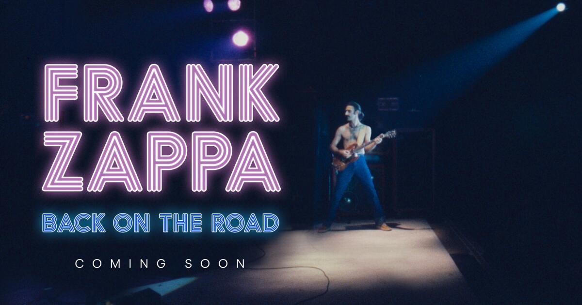 Frank Zappa to go on tour, 25 years after his death, in hologram form - The  San Diego Union-Tribune