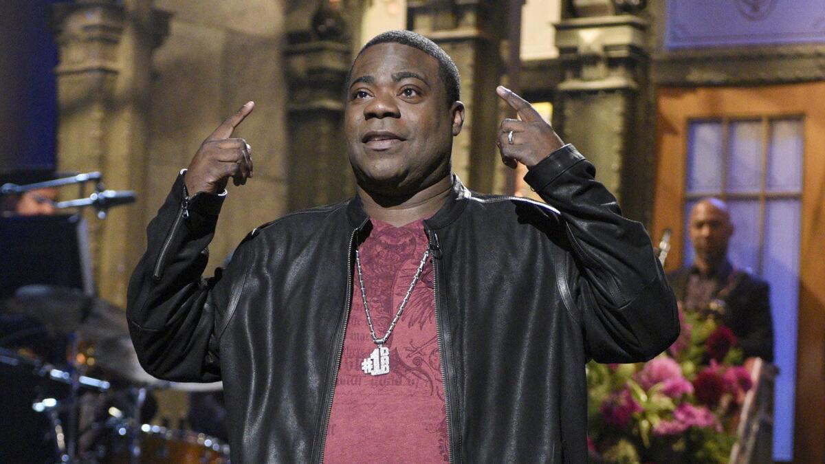 Tracy Morgan hosted "Saturday Night Live" in October as part of his comeback from a devastating six-vehicle crash on the New Jersey Turnpike in June 2014.