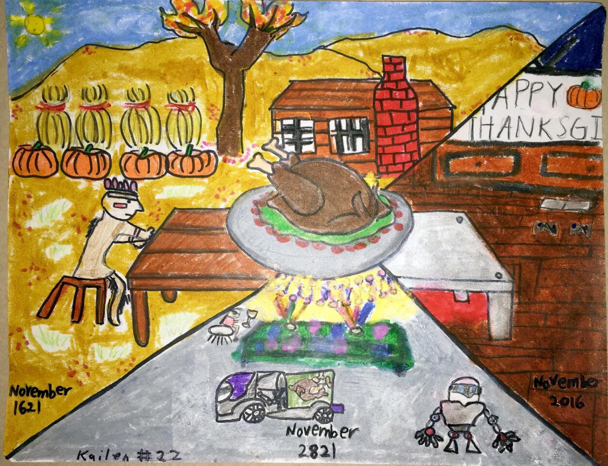 Photo Gallery: Valley Sun Thanksgiving art contest