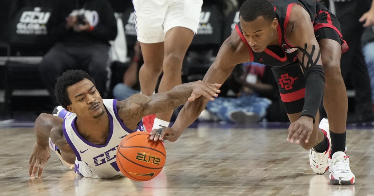 Grand Canyon wreaks havoc on No. 25 San Diego State in a 79-73 victory