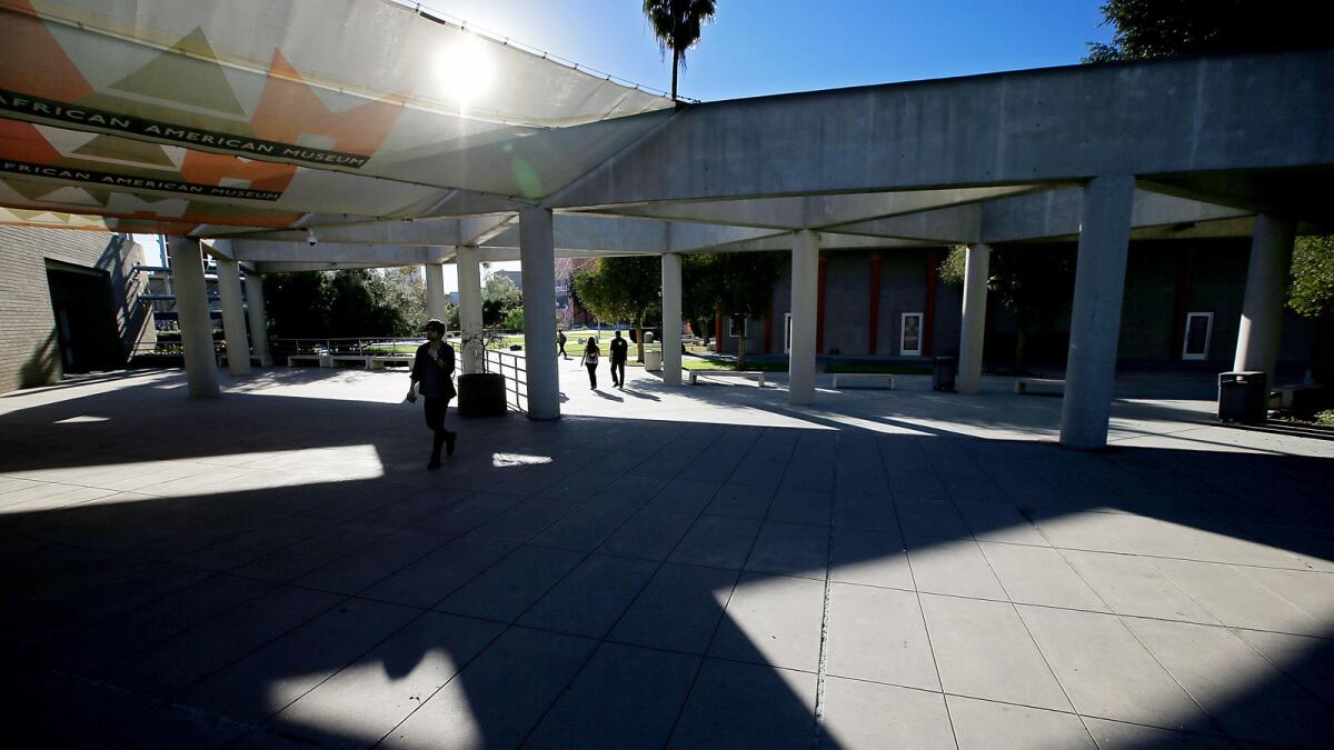 The museum, which offers free admission to the public, focuses on African American history and culture, with an emphasis on California and the Western U.S.