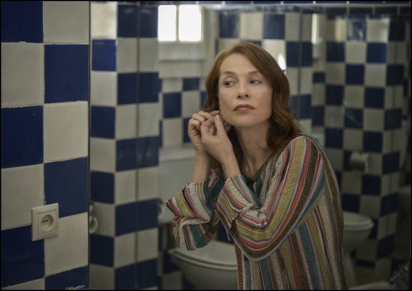 Isabelle Huppert in the movie 'Frankie'
