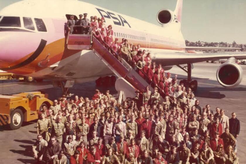 Group photo from a flight of the Eagles Explorer Post 1011 in the early 1970s.