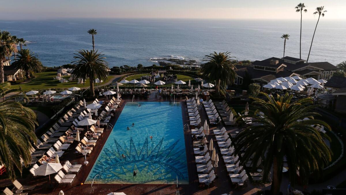 The five star Montage Laguna Beach resort receive a five-star rating from the Forbes Travel Guide for its hotel, restaurant and spa.