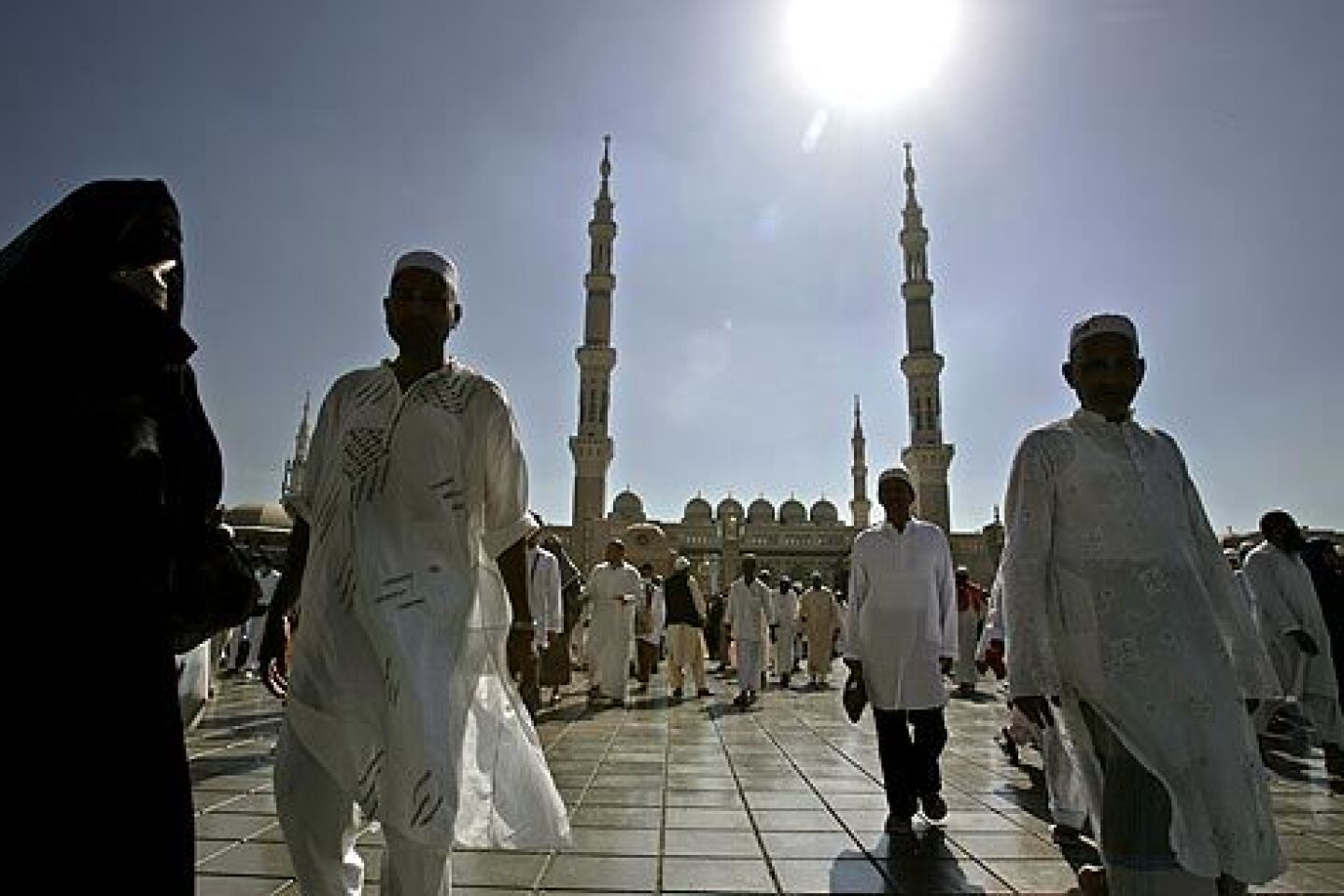 Hajj worshippers
