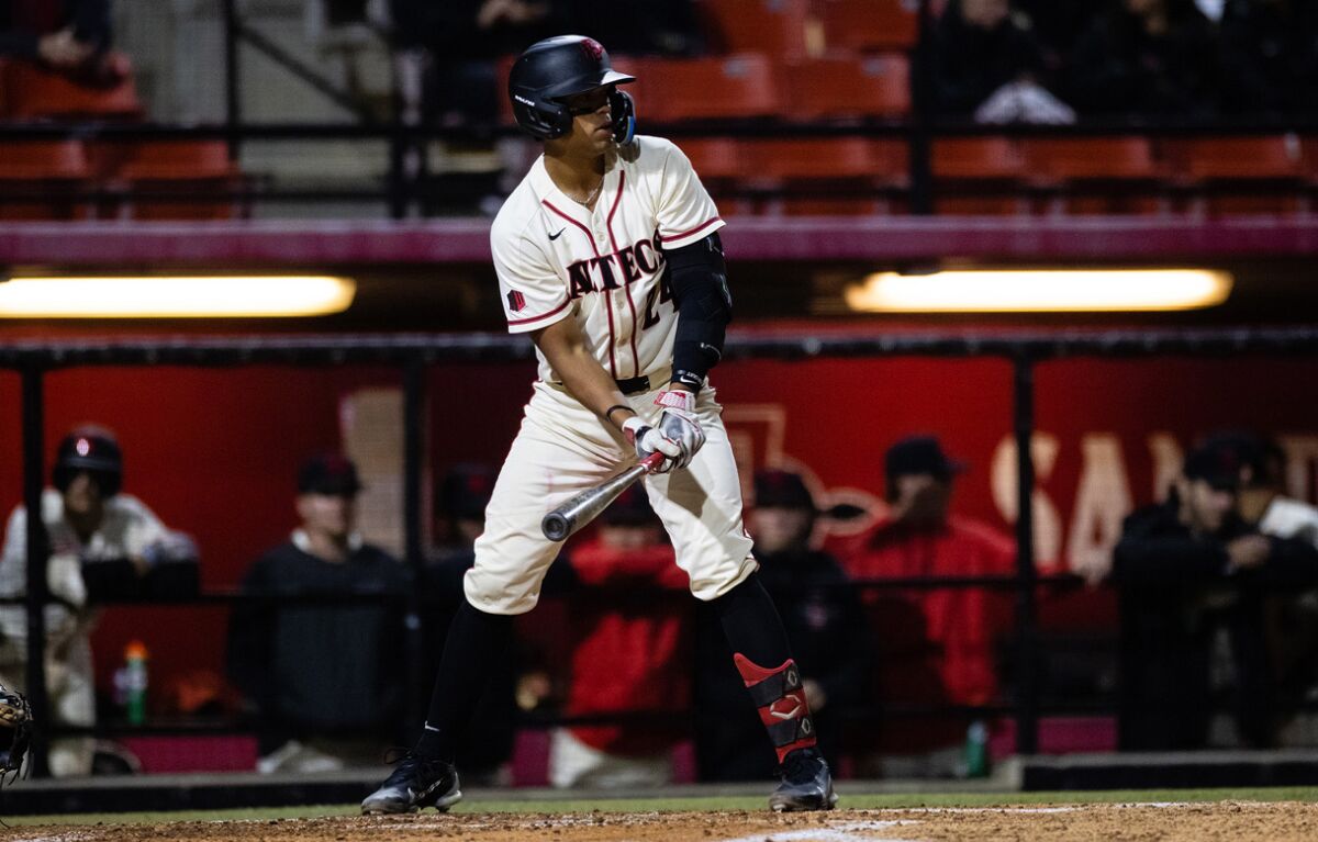 San Diego State catcher Poncho Ruiz is the Aztecs' top run producer coming into series against Air Force.