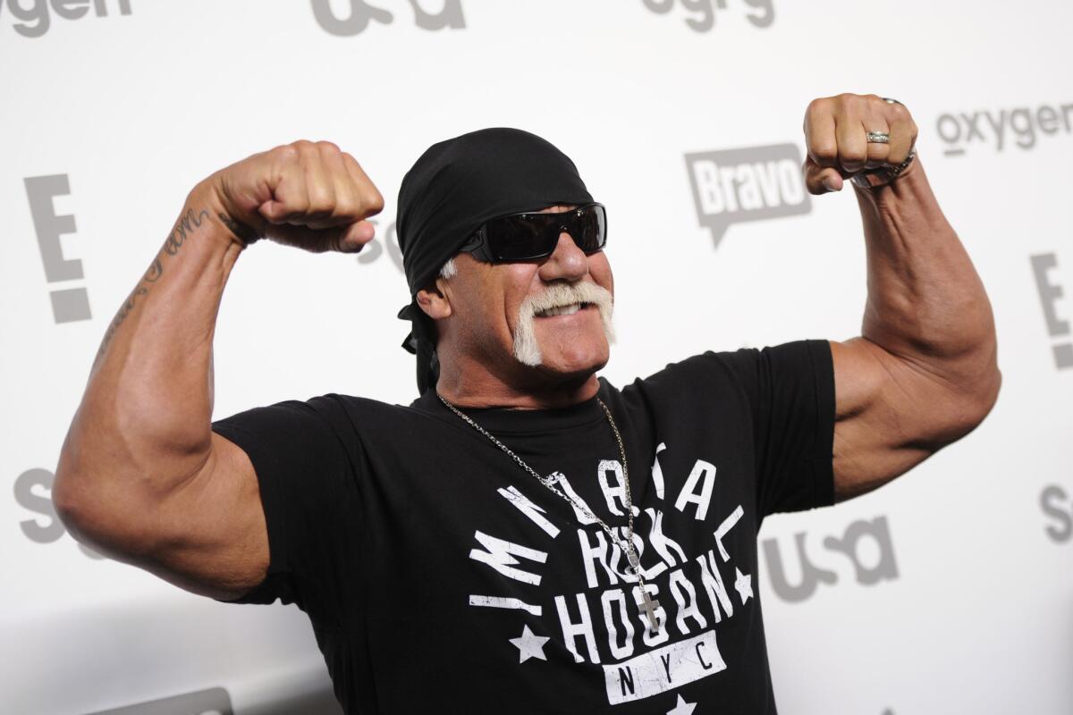 Hulk Hogan blames racist environment of his upbringing for use of racial slur.