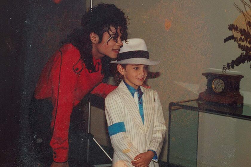 Michael Jackson and Wade Robson in "Leaving Neverland." (Amos Pictures/IMDb/TNS) ** OUTS - ELSENT, FPG, TCN - OUTS **