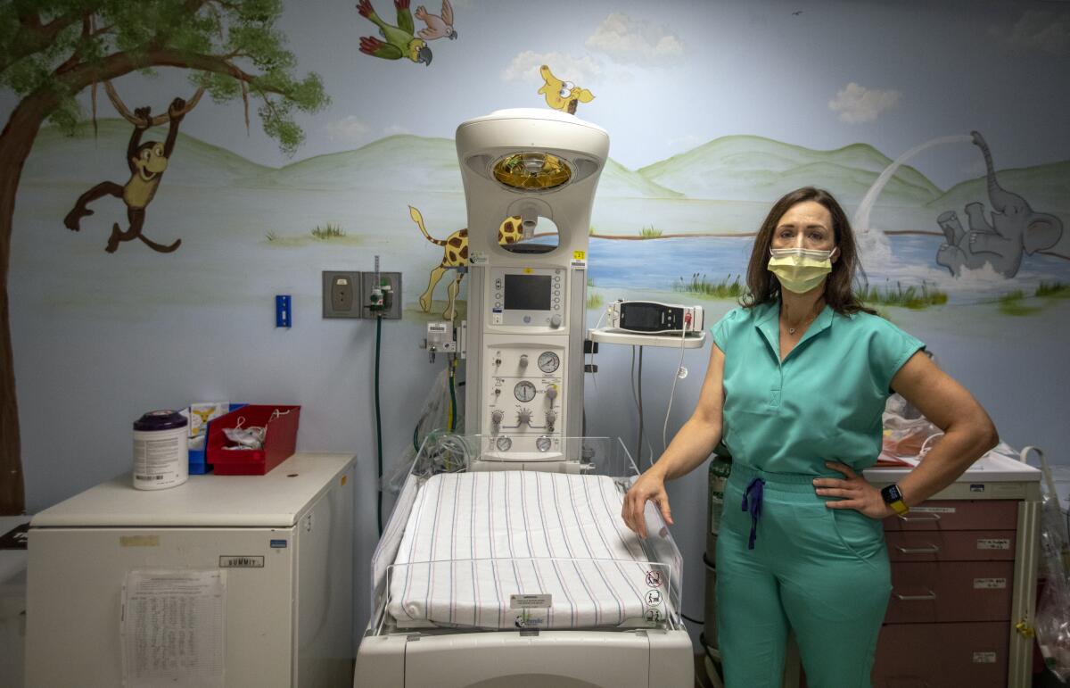 Noemi Gomez is a perinatal nursing supervisor for East Los Angeles Doctors Hospital.