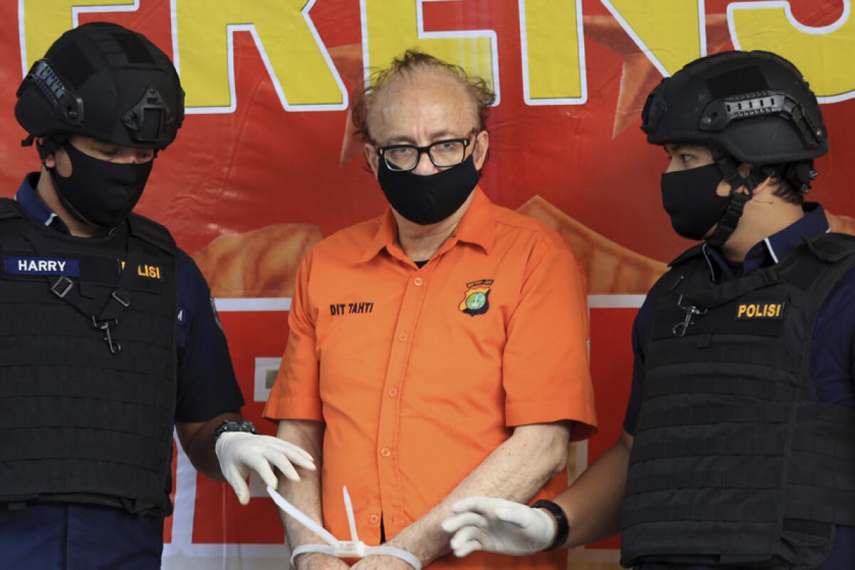 French sex crime suspect kills self, Indonesia police say - Los Angeles  Times