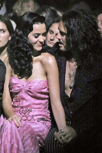 Katy Perry and Russell Brand tying the knot