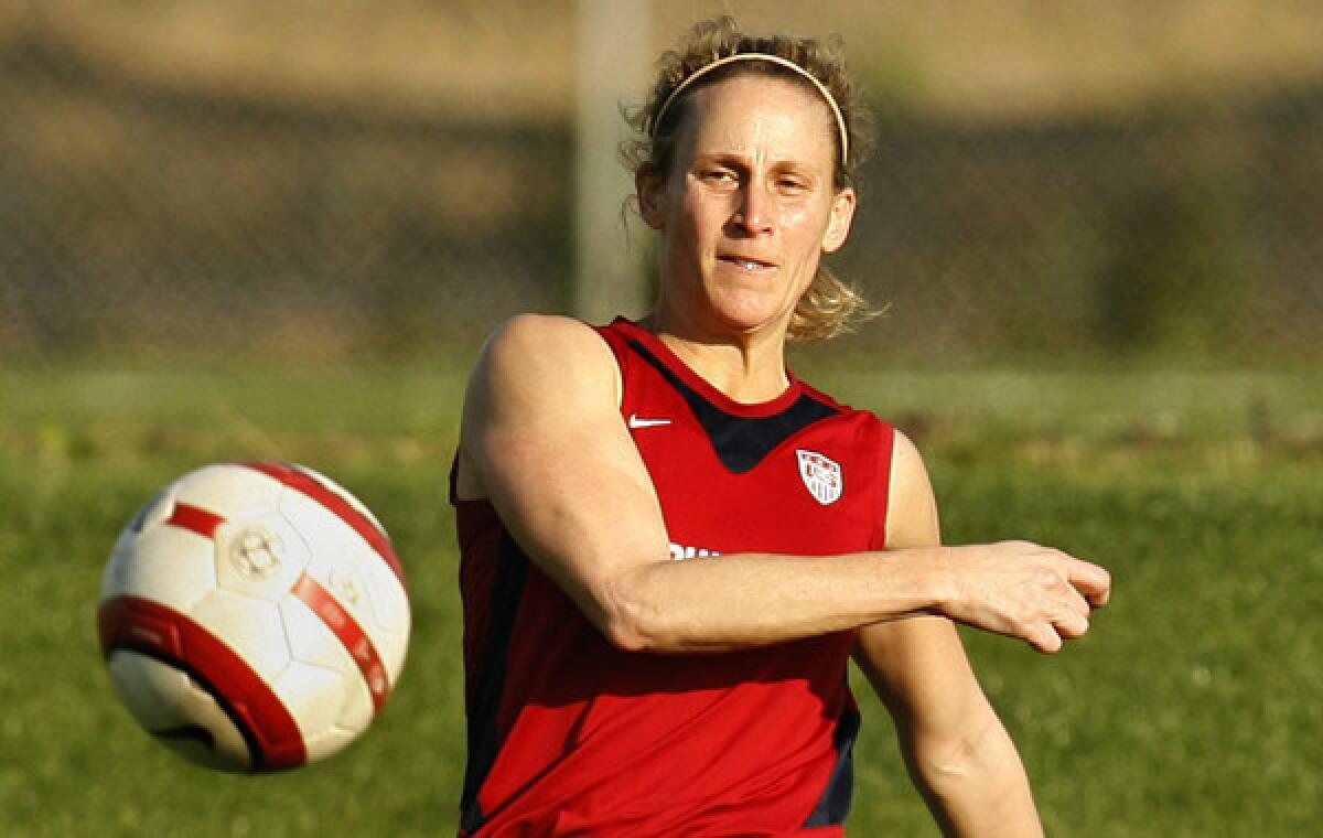 Former U.S. soccer standout Kristine Lilly was elected to the National Soccer Hall of Fame on Monday.
