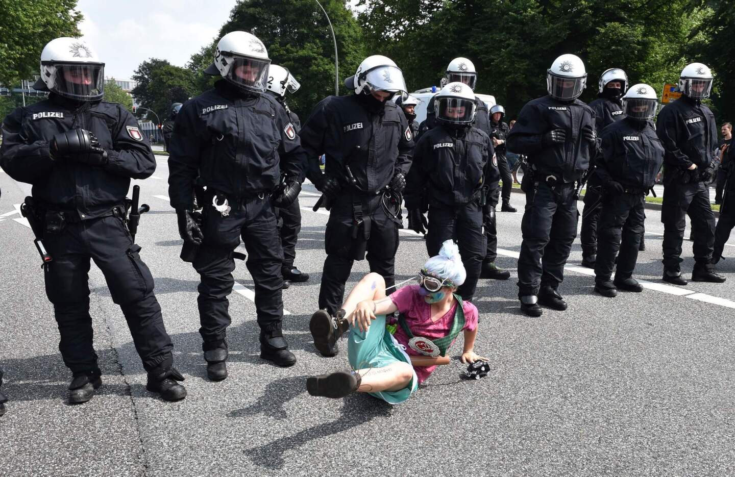Protests at G20 Summit