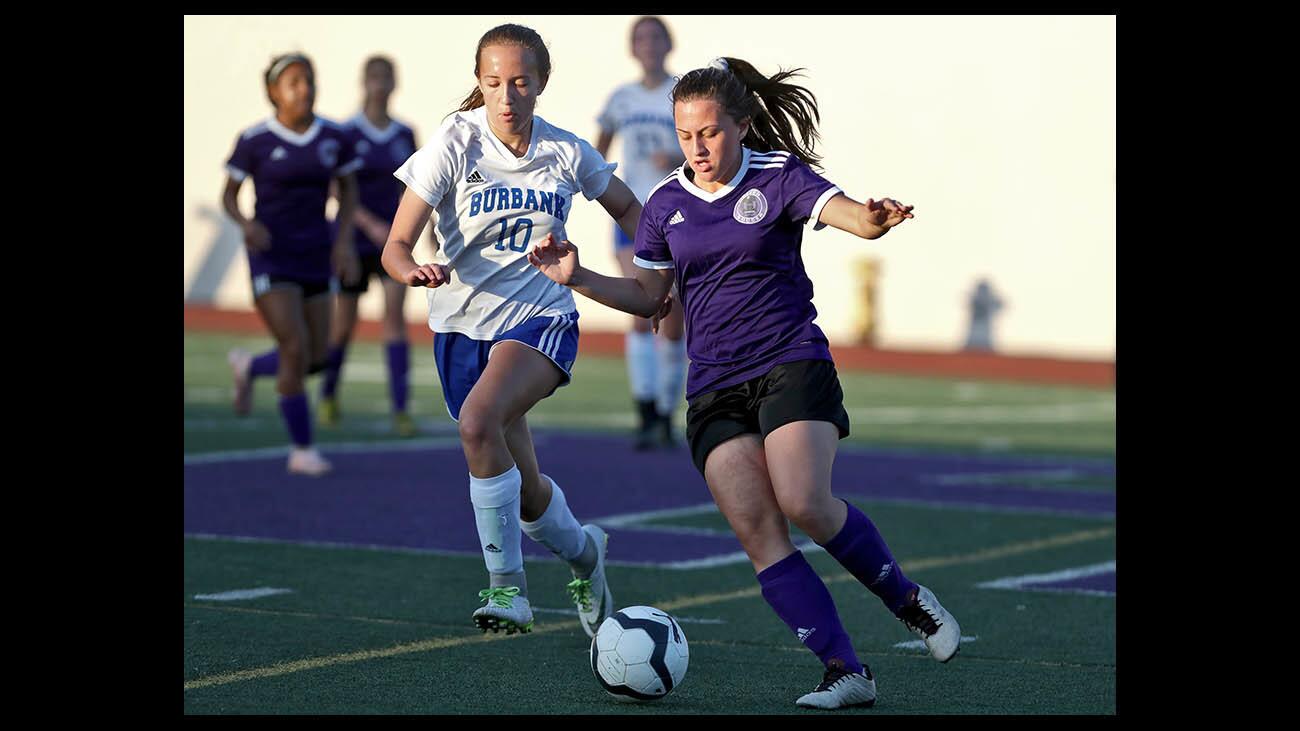 Photo Gallery: Hoover vs, Burbank in girls' soccer