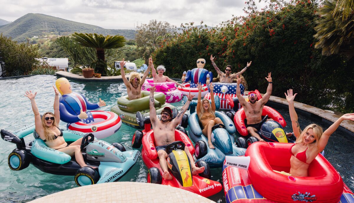 La Jolla-based Float Factory makes motorized flotation devices.