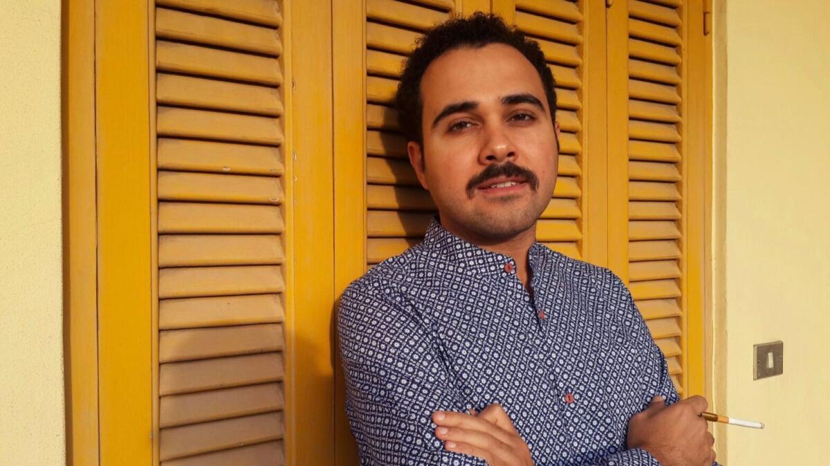Ahmed Naji, who was imprisoned over his novel "The Use of Life," has been temporarily released.