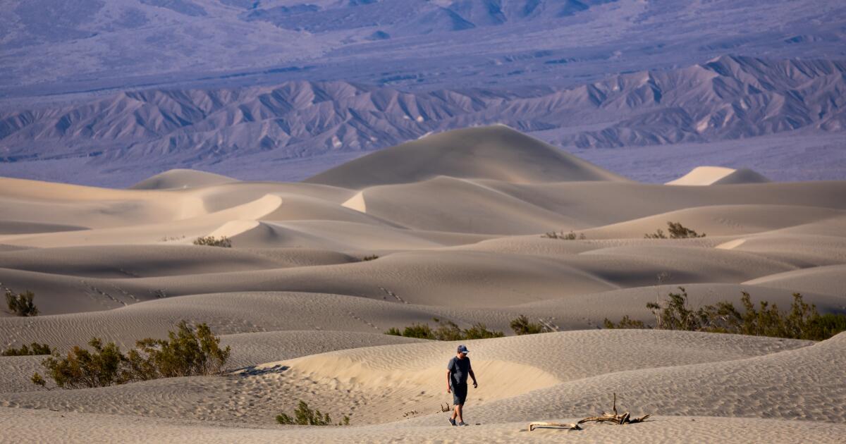 How Death Valley National Park tries to keep visitors alive amid record heat