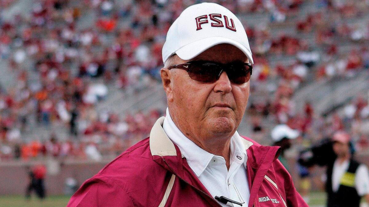 Bobby Bowden coaches Florida State in 2009.