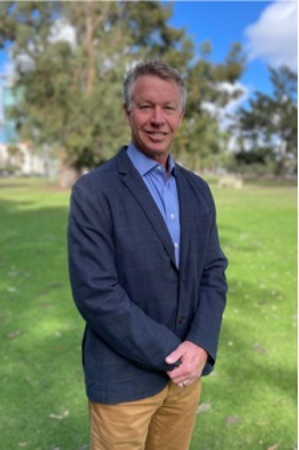 Jon Hinkin is the new executive director of the San Diego Parks Foundation.