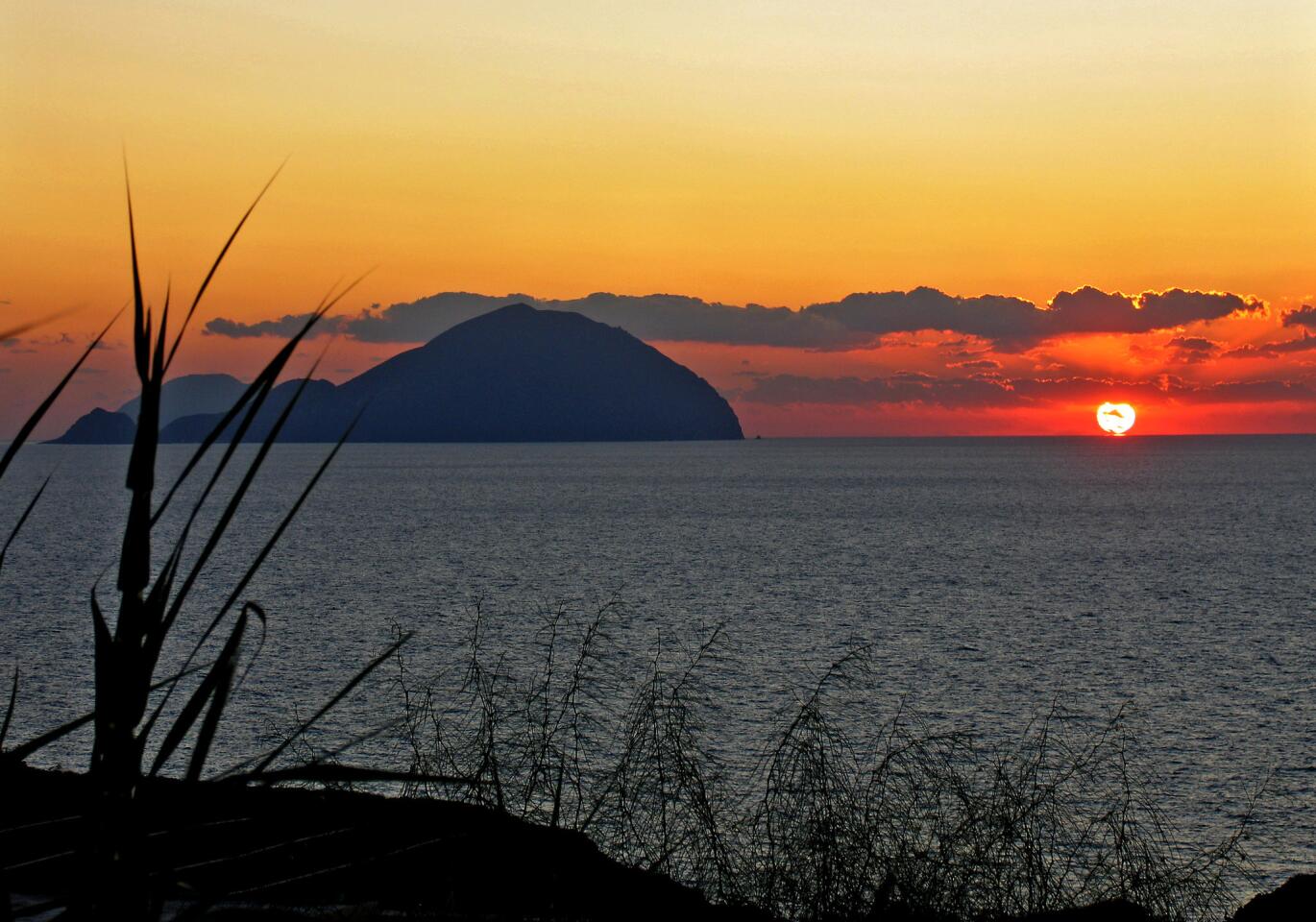 Leni, beneath the peak Monte Fossa della Fleci, is the island of Salina's agricultural heart, growing capers, grapes, olives and tomatoes. Read more: North of Sicily, Salina erupts with calm beauty