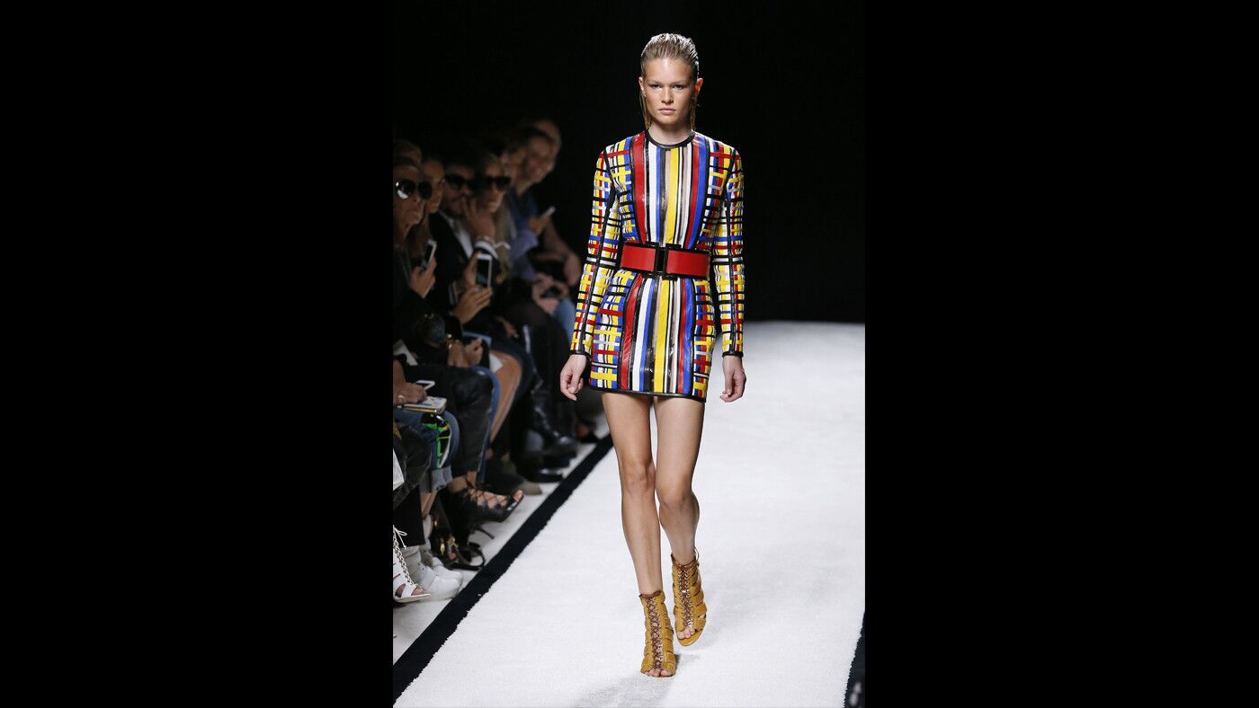 Paris Fashion Week: Balmain's spring and summer 2019 collection has  (Egyptian) mummy issues - Los Angeles Times