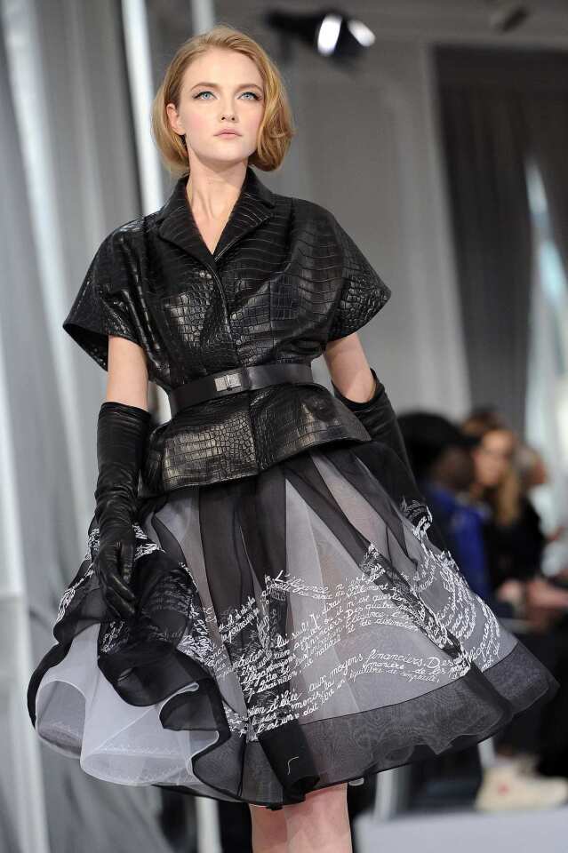 Dior: Runway - Paris Fashion Week Haute Couture S/S 2012