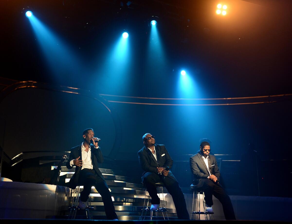 Formed in 1990, Boyz II Men holds the distinction of being the bestselling R&B group of all-time, with more than 60 million albums sold worldwide. In 2012, they were honored with a star on the Hollywood Walk of Fame.