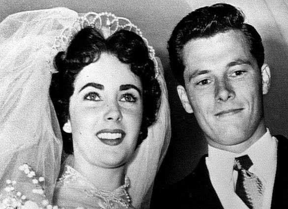Elizabeth Taylor and Conrad “Nicky” Hilton | 1950