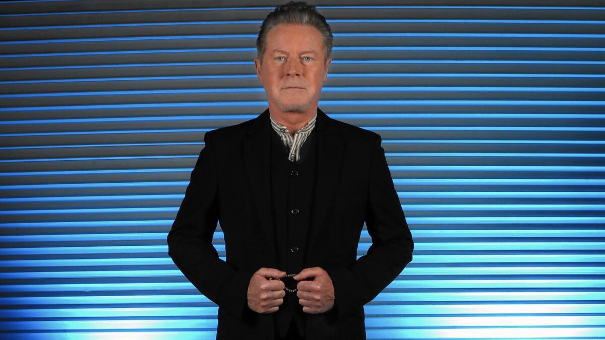 Don Henley of the Eagles goes solo once again with the country-tinged "Cass County."