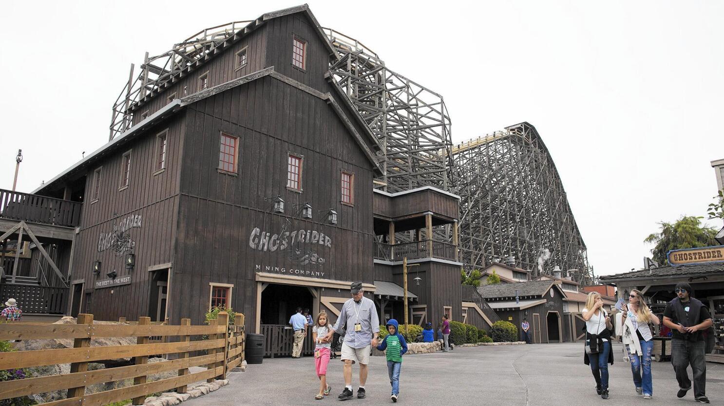 Knott's GhostRider roller coaster: longest, tallest and fastest