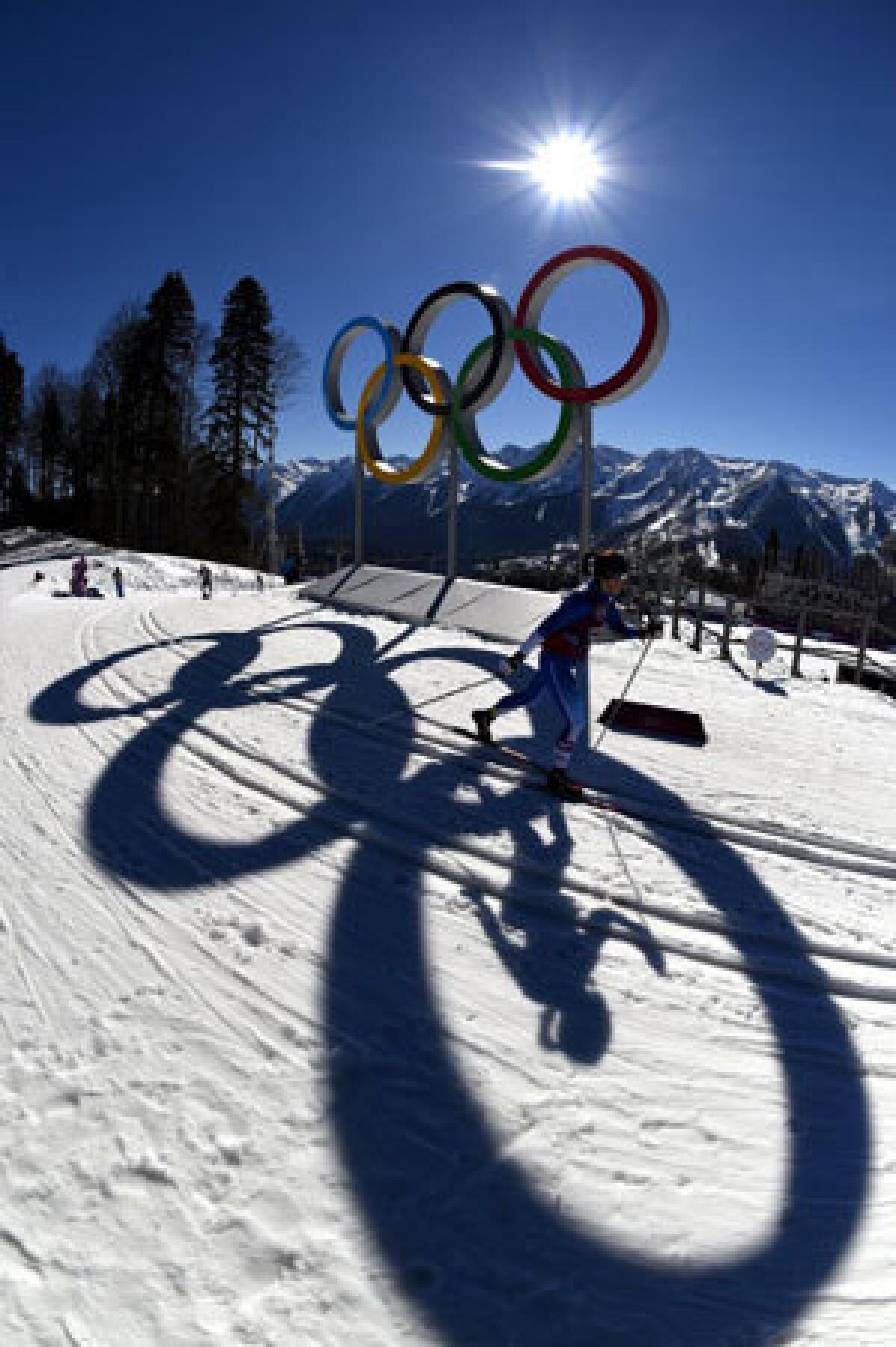 The sun has cast a warm shadow over the Sochi Olympics.