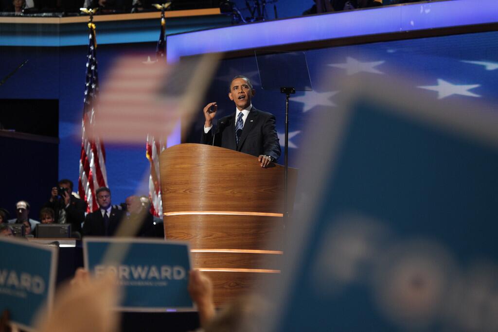 Obama acceptance speech, DNC