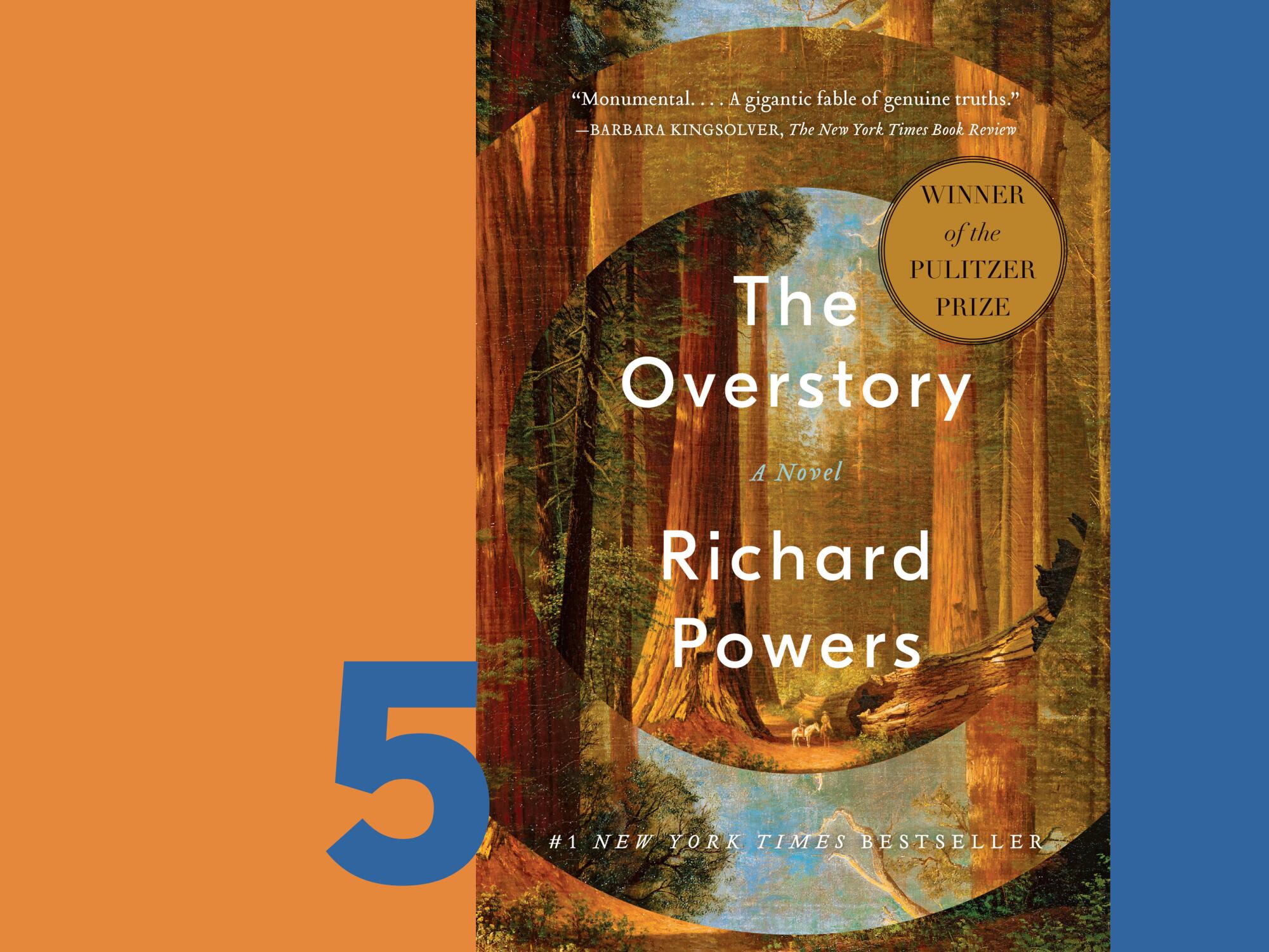 Book jacket of “The Overstory” by Richard Powers