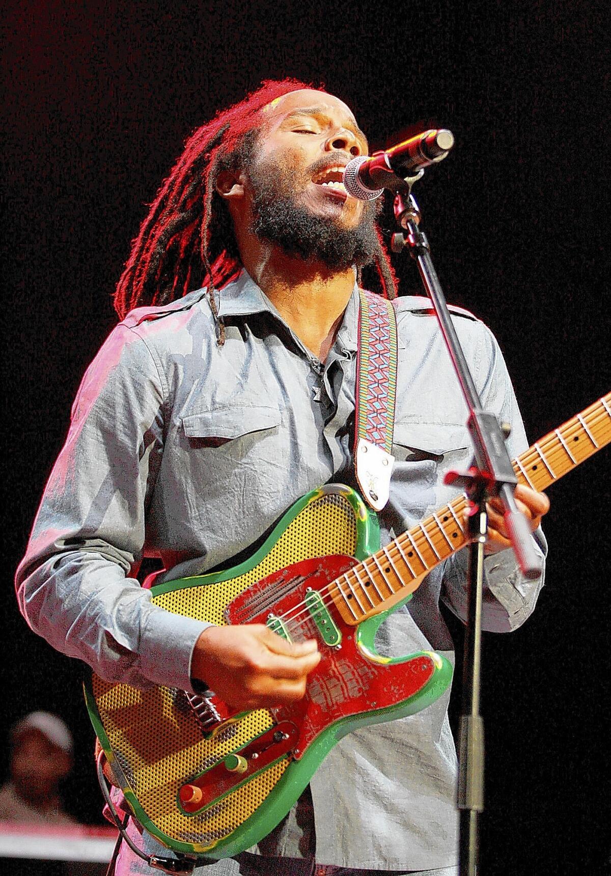 Ziggy Marley, pictured in 2011, will perform Friday at the Pacific Amphitheatre in Costa Mesa.