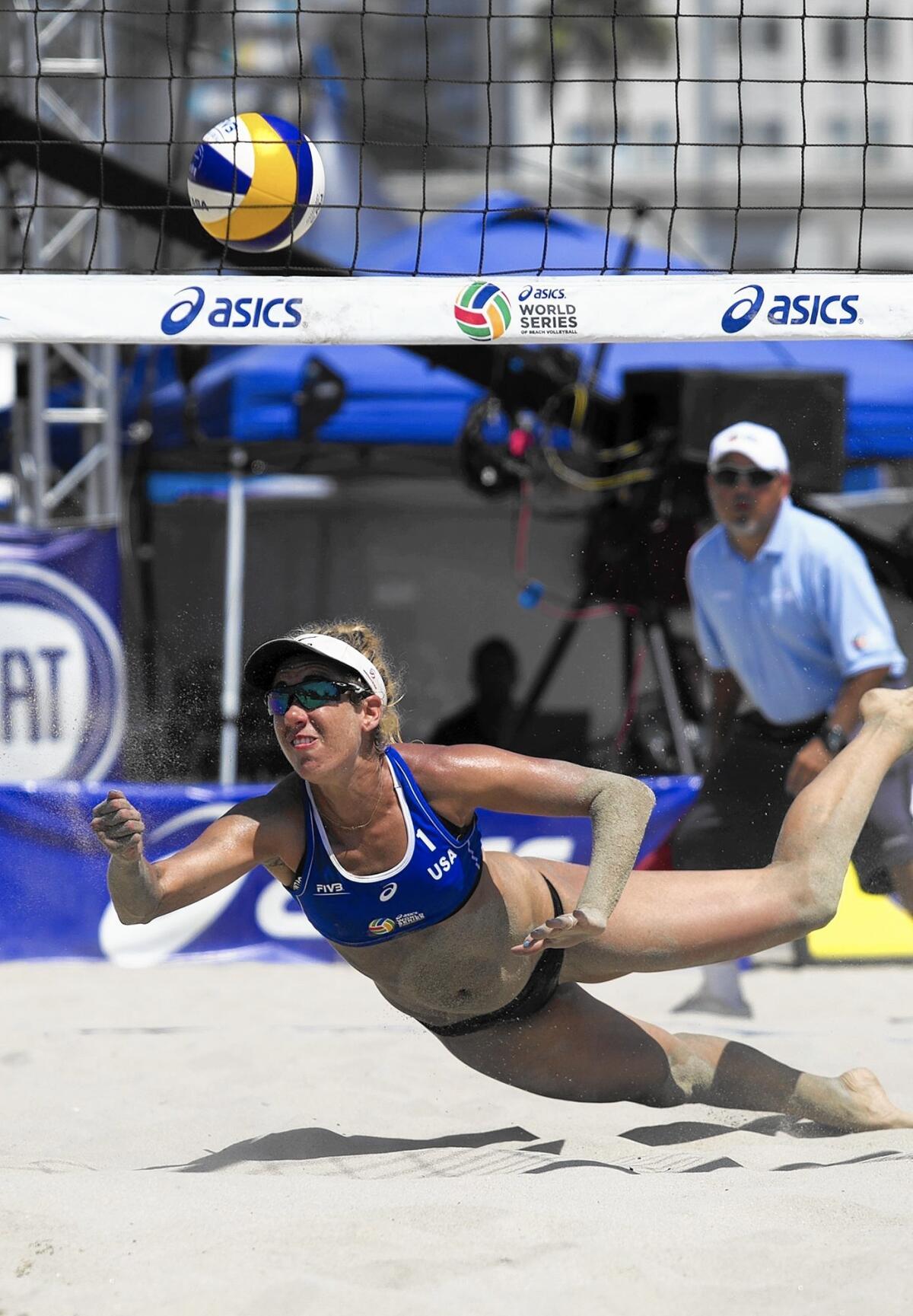 April Ross, a Newport Harbor High product who teamed with Jennifer Kessy to claim a silver medal at the London Olympic Games in 2012, has 22 AVP titles, including her first Manhattan Beach crown with Kerri Walsh Jennings last year.