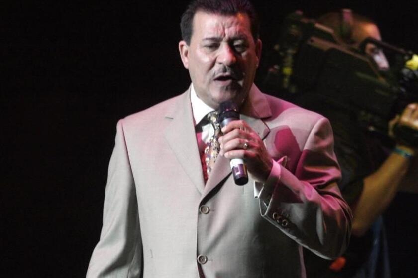 Tito Rojas, conocido como "El Gallo Salsero", durante su participación en el 30 Festival de Salsa de Nueva York el 10 de septiembre de 2005.